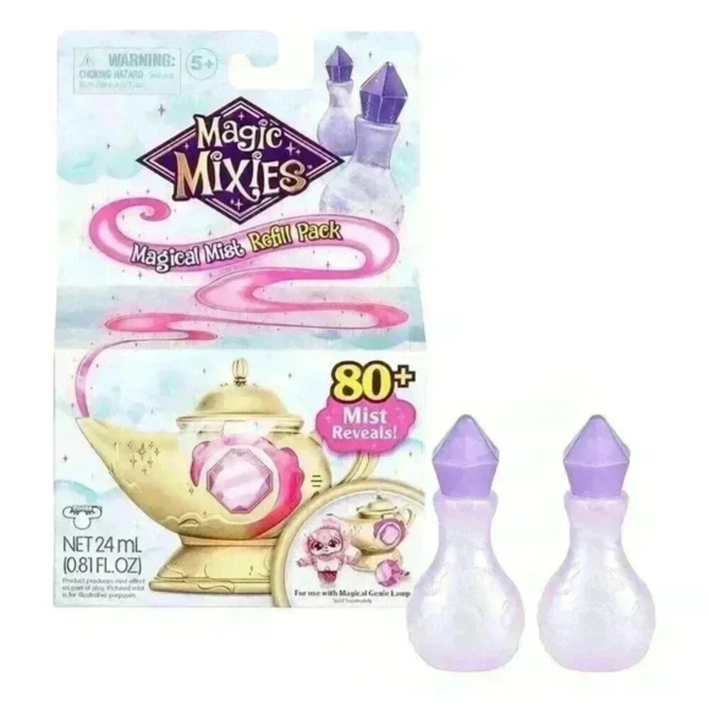 Magic Mixies Magical Mist Refill For Genie‎ Lamp 80+ Mist Reveals 2 Refills